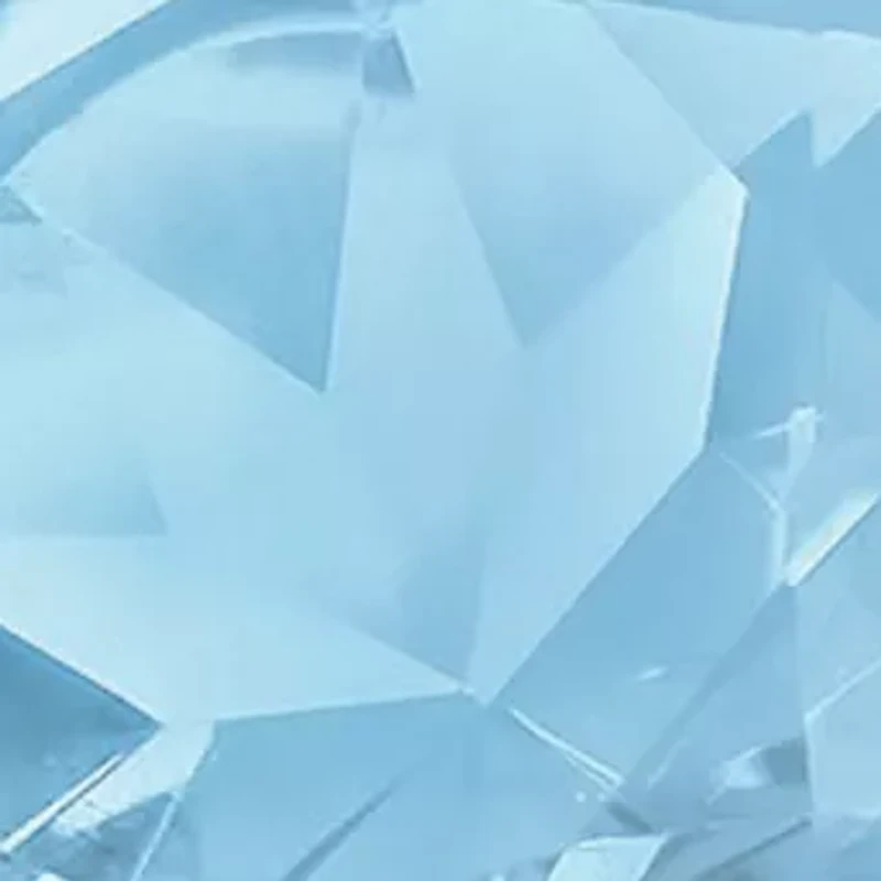 10K White Gold Blue Topaz and 2 ct. t.w. Diamond Accent Ring