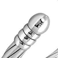 MAX + STONE 925 Sterling Silver Bracelet for Women | 7 Inch Open Textured Bangle Bracelets with Hinged Clasp | Anti-tarnishing Sterling Silver Bangle Bracelet | Silver Bangles for Women