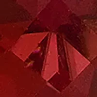 Sterling Silver Cushion-Cut Checkerboard Genuine Garnet Stud Earrings (8 Millimeter)