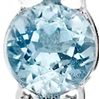 4 ct. t.w. Sky Blue Topaz Hoop Earrings in Sterling Silver 