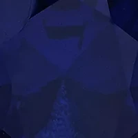 2.3 ct. t.w. Created Sapphire Halo Sunburst Oval Lever Back Earrings in Sterling Silver 