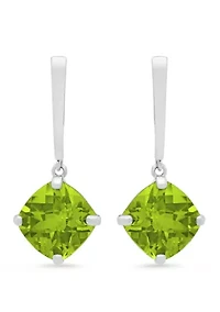 ct. t.w. Peridot Drop Earrings