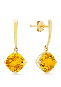 Citrine Drop Earrings