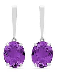 5 ct. t.w. Amethyst Drop Earrings