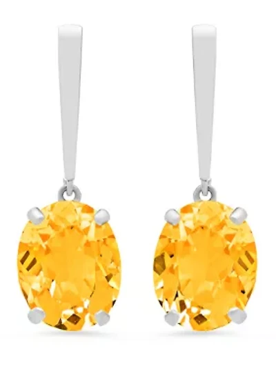 5 ct. t.w. Citrine Drop Earrings