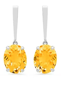 5 ct. t.w. Citrine Drop Earrings