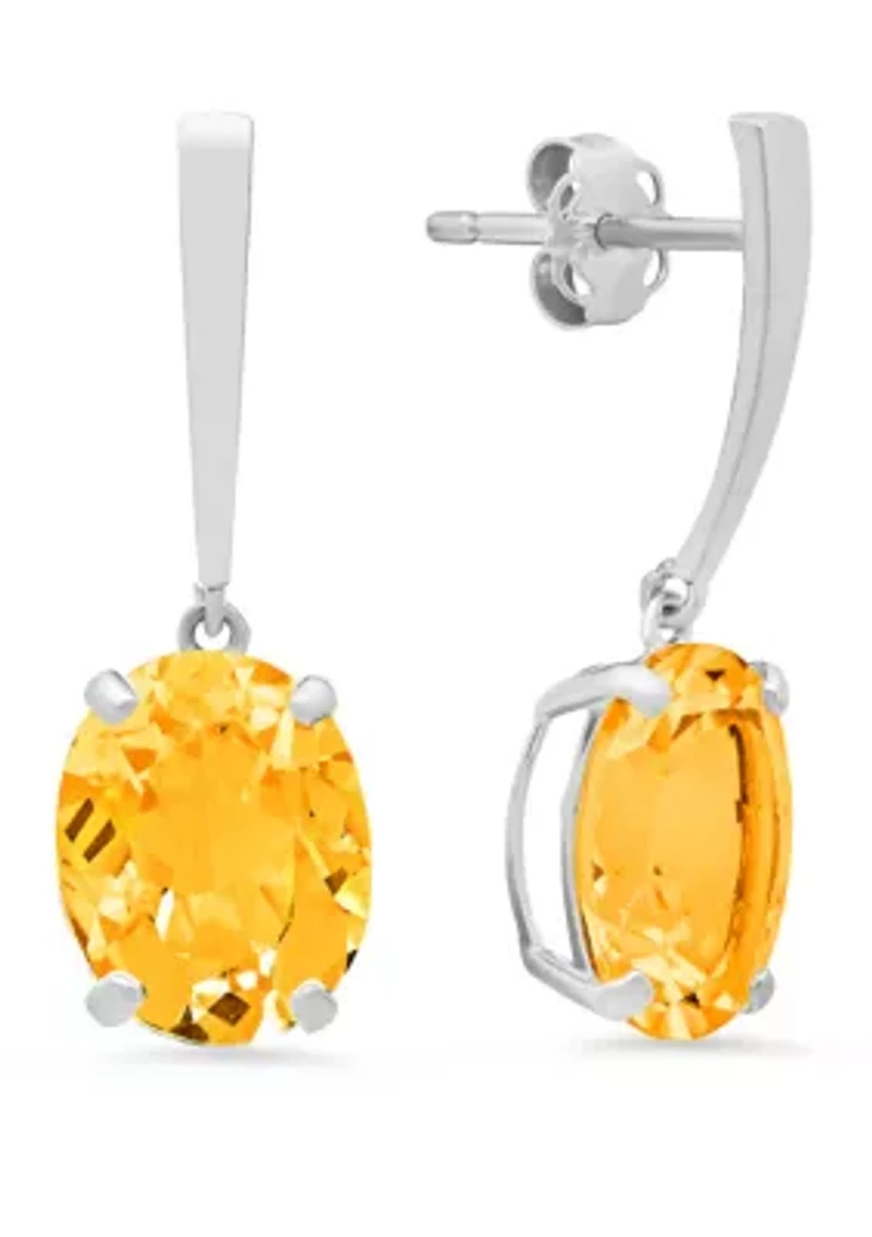 5 ct. t.w. Citrine Drop Earrings