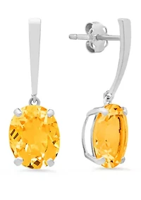 5 ct. t.w. Citrine Drop Earrings