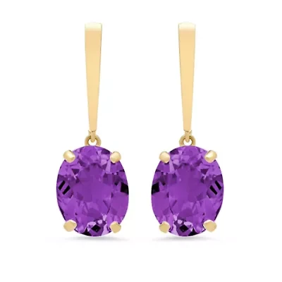 5 ct. t.w. Amethyst Drop Earrings