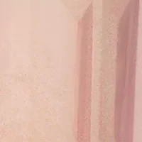 Emerald Cut Rose Quartz  Dangle White Topaz Detail Leverback Earrings in Sterling Silver (14x10mm)