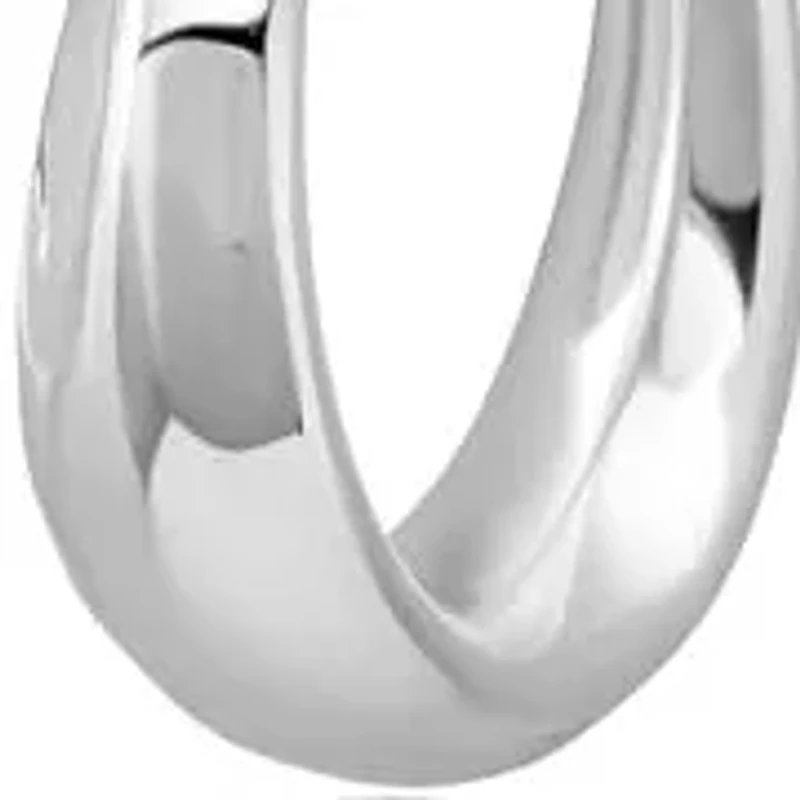 925 Sterling Silver Chunky Hammered Finish Hoop Earrings for Women | Hypoallergenic Chunky Silver Earrings | Anti Tarnish Silver Hoop Earrings for Women by MAX + STONE