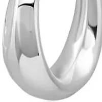 925 Sterling Silver Chunky Hammered Finish Hoop Earrings for Women | Hypoallergenic Chunky Silver Earrings | Anti Tarnish Silver Hoop Earrings for Women by MAX + STONE