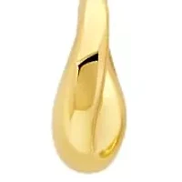 14K Yellow Gold Plated Hoop Earrings for Women with Click Top | 1 Inch Lightweight Chunky Hammered Finish 14K Gold Hoop Earrings | Hypoallergenic Gold Plated Earrings by MAX + STONE