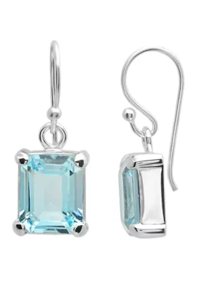 5 ct. t.w. Sky Blue Topaz Earrings in Sterling Silver 