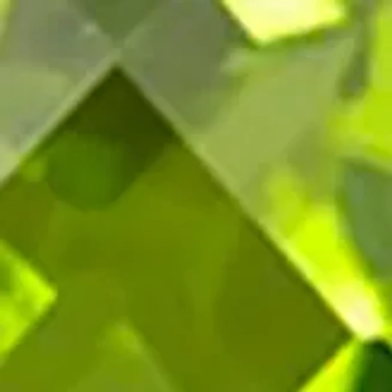 Sterling Silver Round Checkerboard Cut 3.8 ct. t.w. Peridot Lever Back Earrings (8 Millimeter)