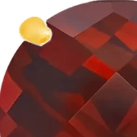 10K Yellow Gold Round Checkerboard-Cut 4.5 ct. t.w. Garnet Lever Back Earrings (8 Millimeter)