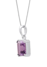2 ct. t.w. Amethyst Pendant Necklace in Sterling Silver 