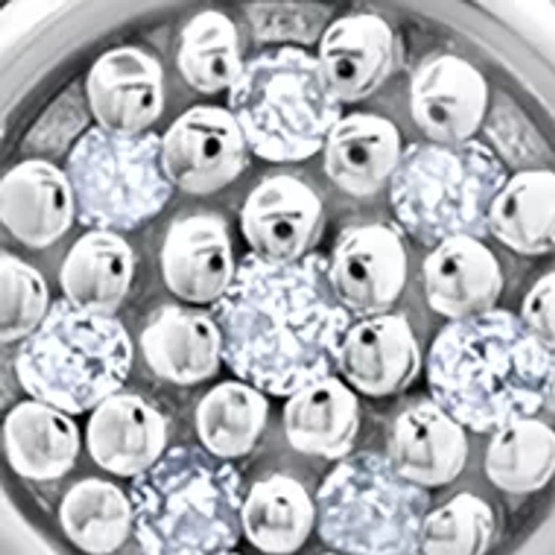 1/10 ct. t.w. Diamond Round Pendant Necklace and Stud Earrings Set in Sterling Silver 