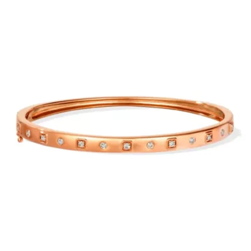 Bangle featuring 1/3 ct. t.w. Nude Diamonds™ set 14K Honey Gold™