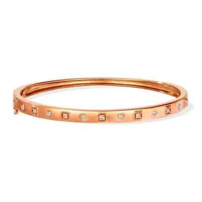 Bangle featuring 1/3 ct. t.w. Nude Diamonds™ set 14K Honey Gold™