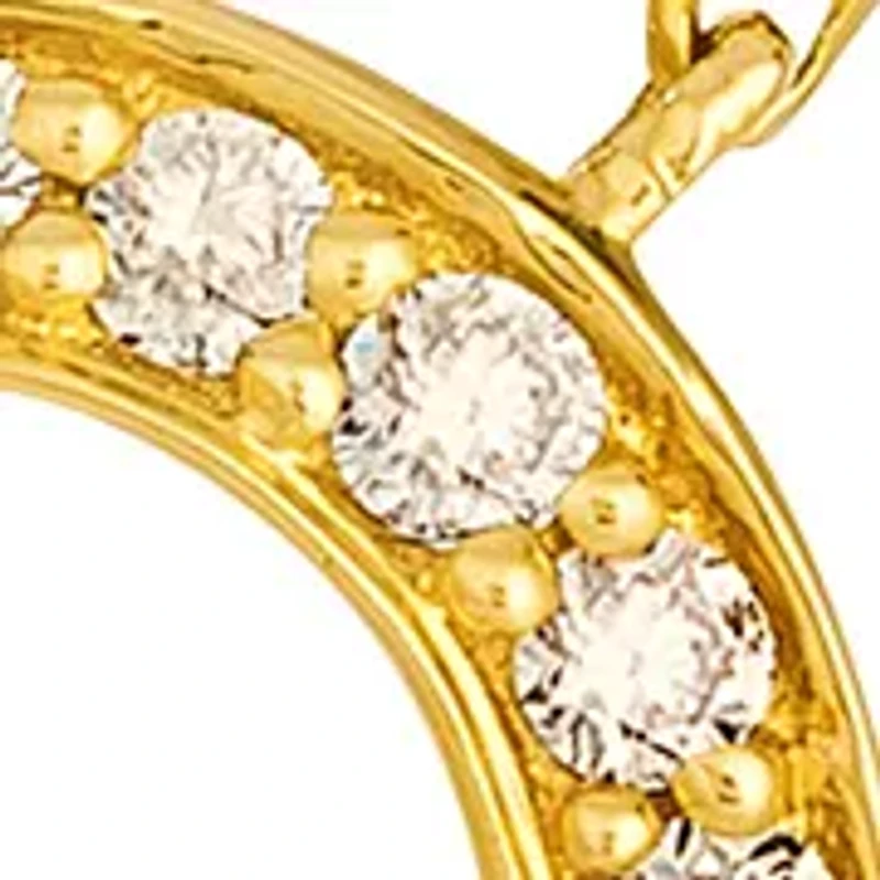 Ombre® Adjustable Necklace featuring 1/5 ct. t.w. Chocolate Ombré® Diamonds set in 14K Honey Gold™