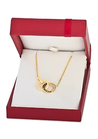 Ombre® Adjustable Necklace featuring 1/5 ct. t.w. Chocolate Ombré® Diamonds set in 14K Honey Gold™