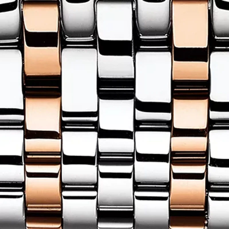 2 Tone Stainless Steel Swiss Automatic Le Locle Bracelet 39 mm Watch