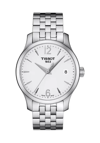 Women's Stainless Steel Traditional Ladies Quartz Watch