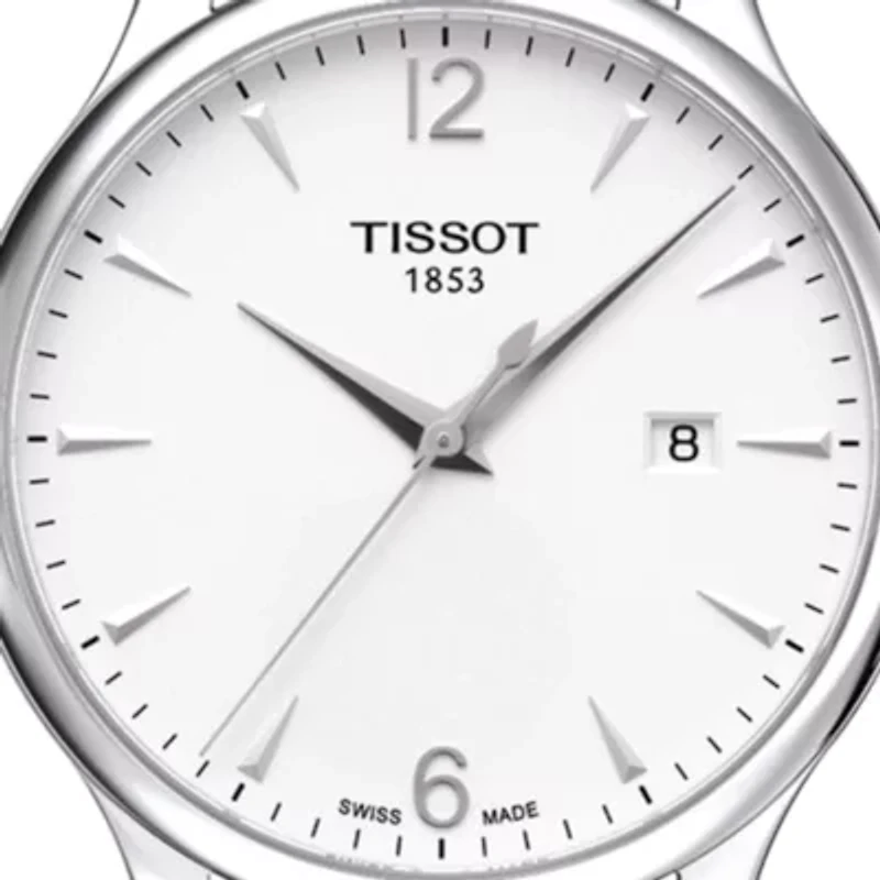 Tradition Men's Silver Quartz Classic Watch
