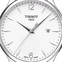 Tradition Men's Silver Quartz Classic Watch