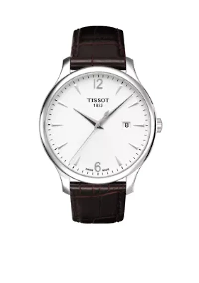 Tradition Men's Silver Quartz Classic Watch