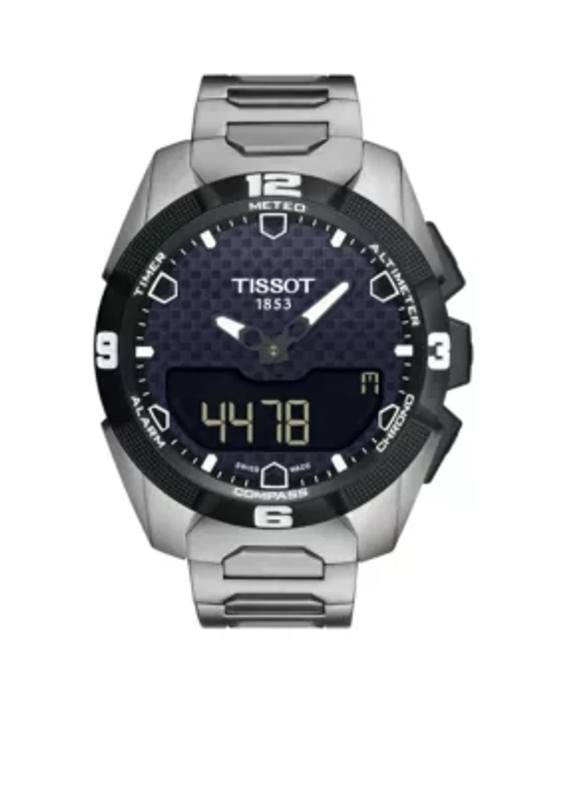 Men's T-Touch Expert Solar Titanium Bracelet Watch
