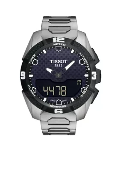 Men's T-Touch Expert Solar Titanium Bracelet Watch