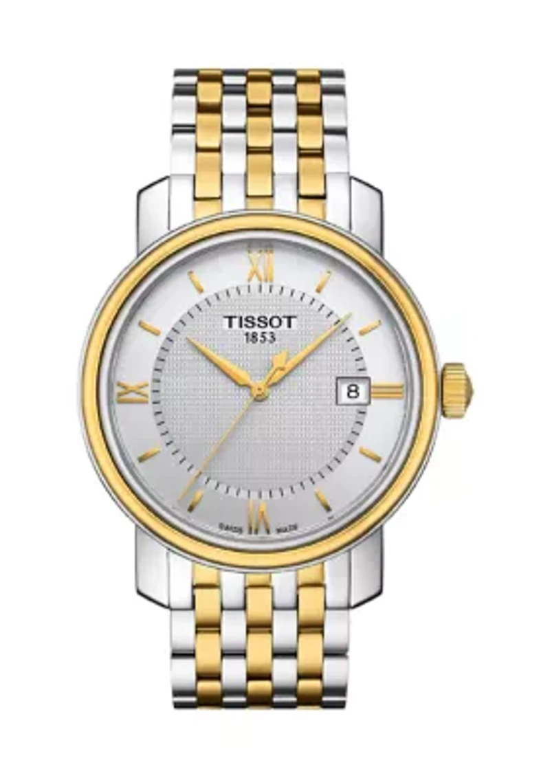 Men's Bridgeport Quartz Two-Tone Stainless Steel Bracelet Watch