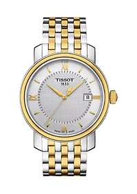 Men's Bridgeport Quartz Two-Tone Stainless Steel Bracelet Watch