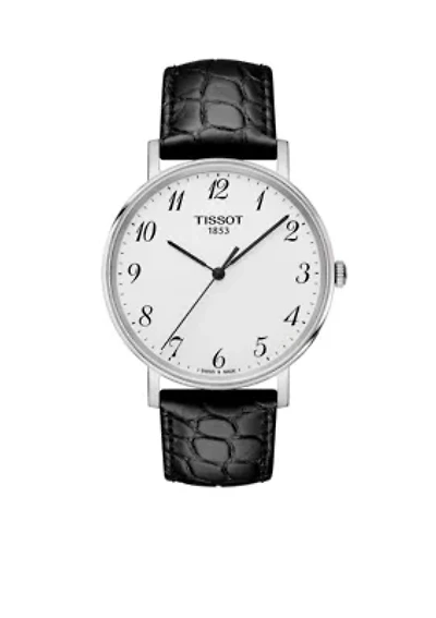  Every Time Leather Band Watch
