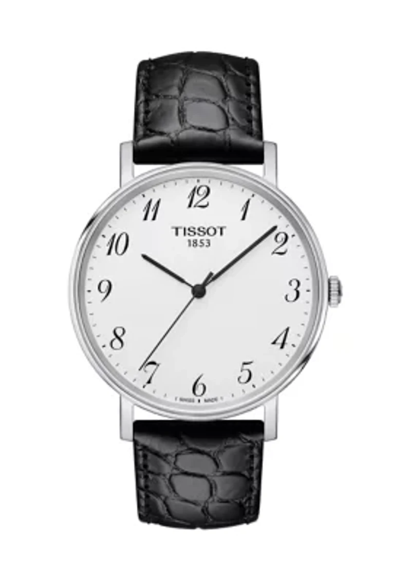  Every Time Leather Band Watch