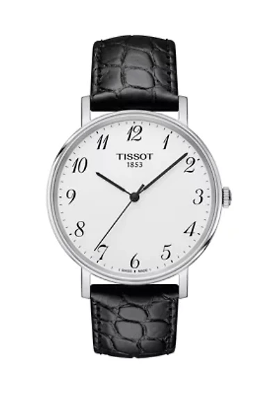  Every Time Leather Band Watch