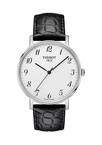  Every Time Leather Band Watch