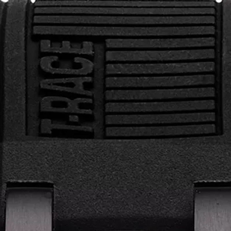 Men's Swiss Chronograph T Sport T Race Black Silicone Strap Watch 