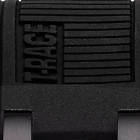 Men's Swiss Chronograph T Sport T Race Black Silicone Strap Watch 