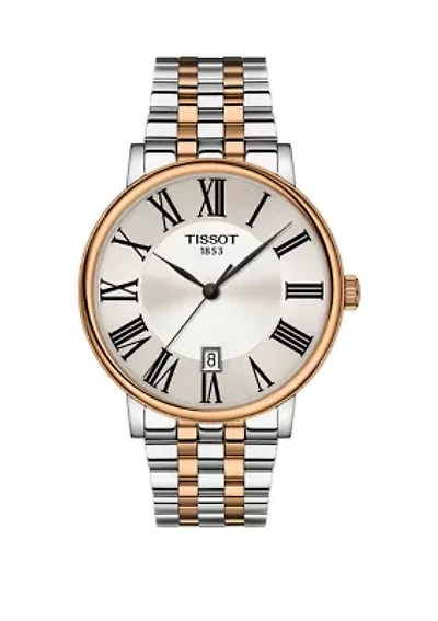Men's Carson Stainless Steel Roman Watch