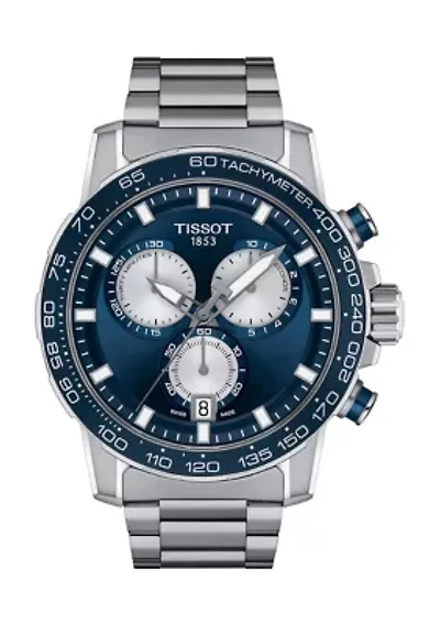 Men's Supersport Chrono Watch in Stainless Steel 