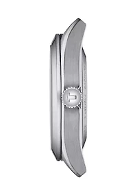 Gentleman Powermatic 80 Open Heart Watch in Stainless Steel