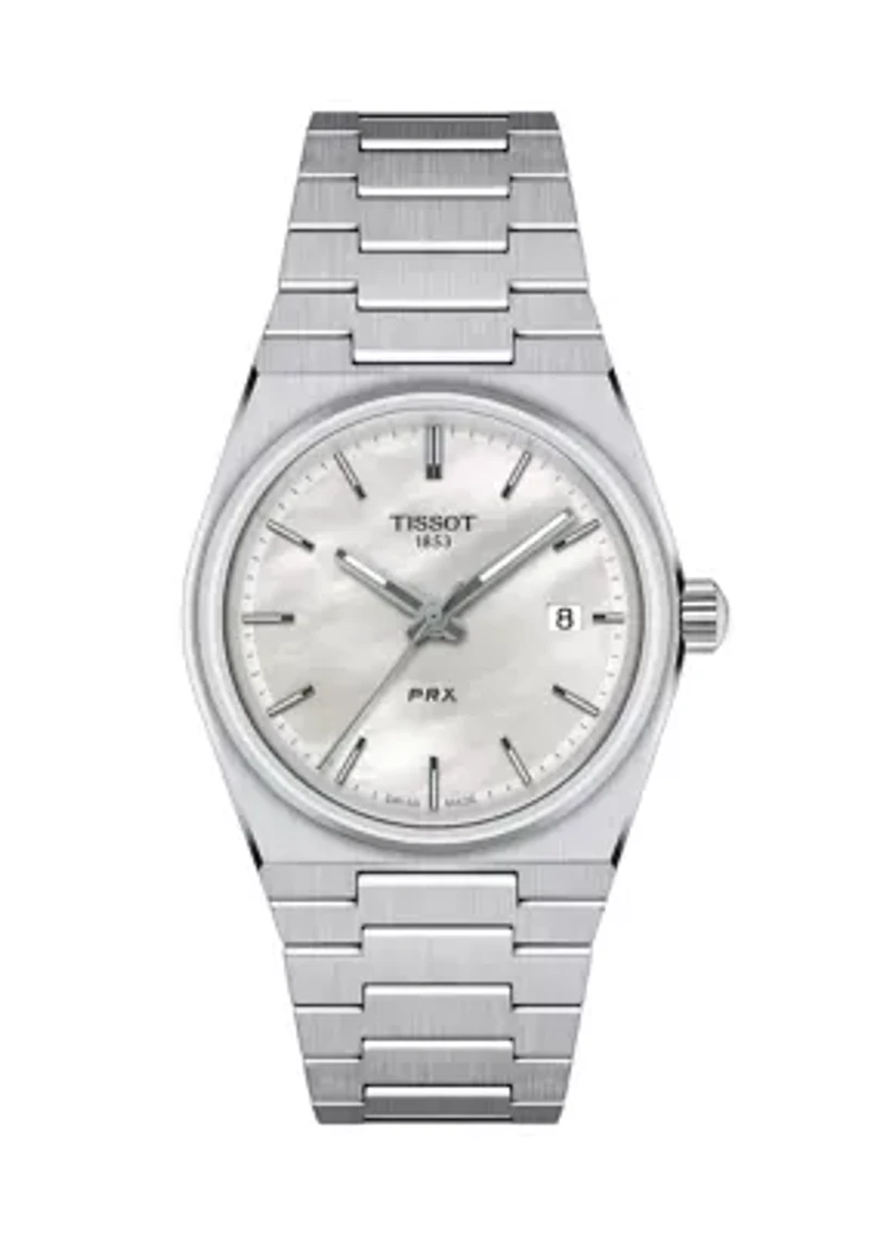 Sterling Silver Mother of Pearl Watch 