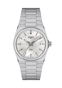 Sterling Silver Mother of Pearl Watch 