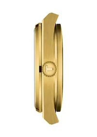 Gold Tone Unisex PRX 40205 35 Millimeter Watch in Stainless Steel 