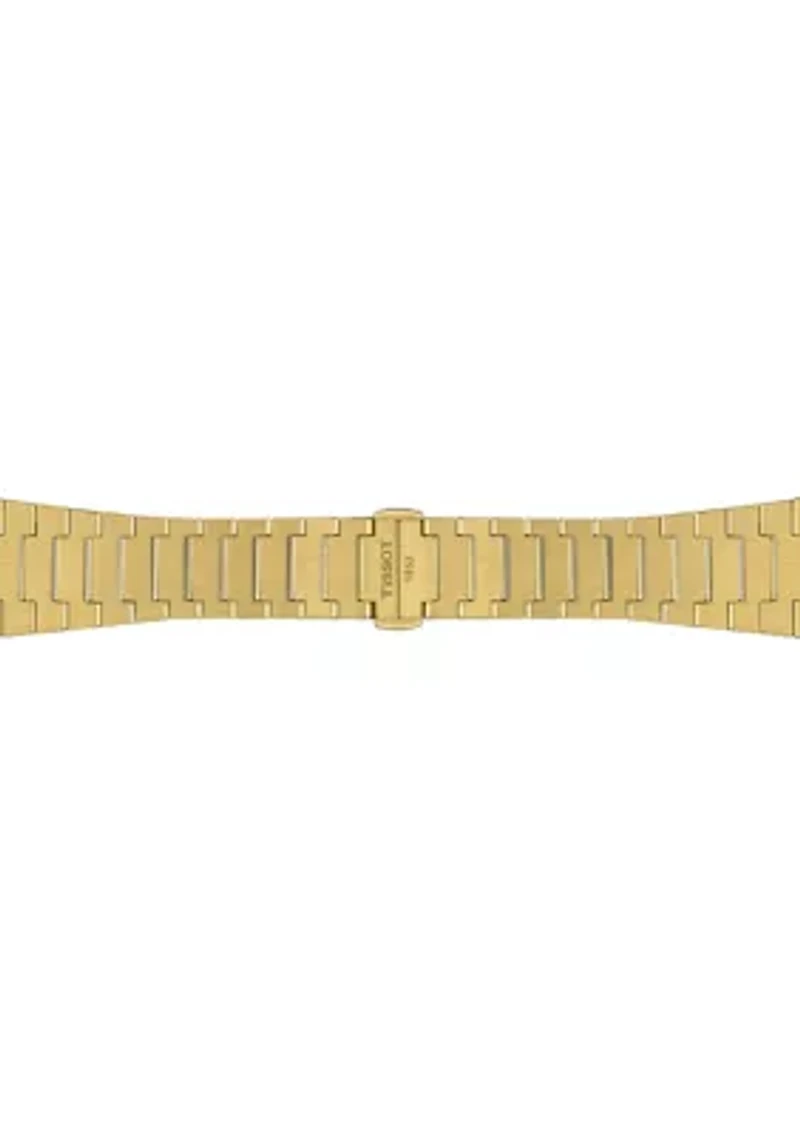 Gold Tone Unisex PRX 40205 35 Millimeter Watch in Stainless Steel 