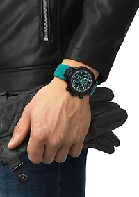 T-Race Quartz Chronograph 38mm Stainless Steel Watch