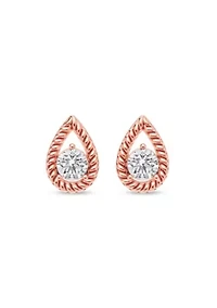 Lab Created 3/8 Ct.t.w. Diamond Dainty Fashion Studs in 10KR